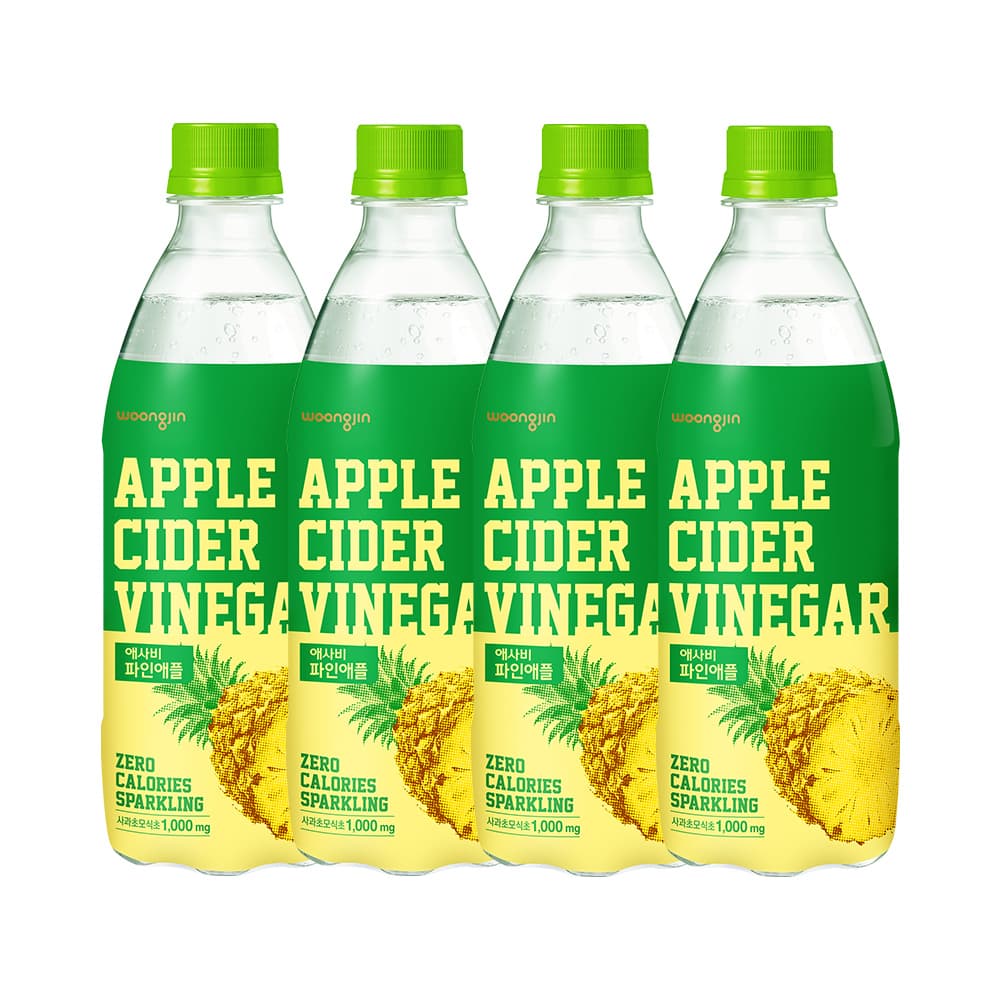 웅진 애사비 파인애플, 500ml, 24개 핫딜